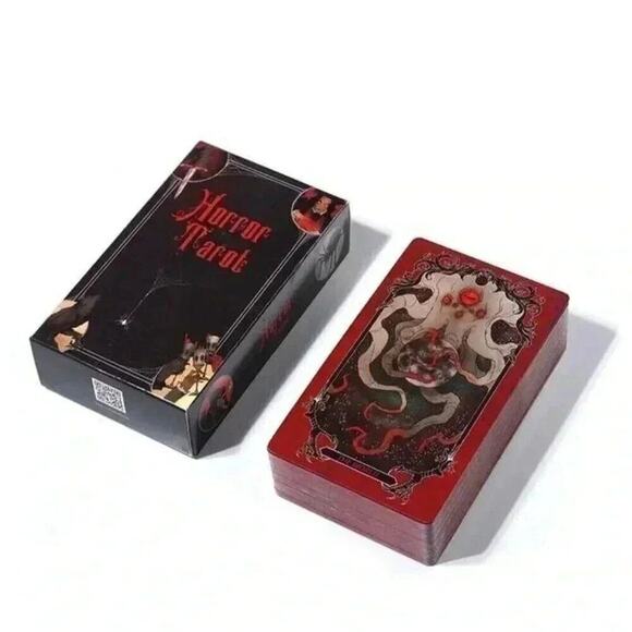 HORROR Tarot Cards Prophecy Divination Deck Family Party Board New - Picture 4 of 4